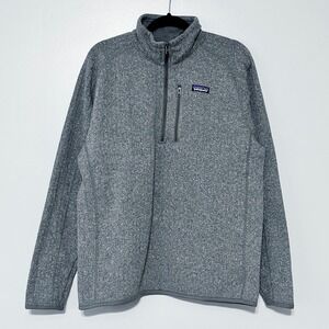 Patagonia Men's Better Sweater 1/4-Zip Pullover Size Large